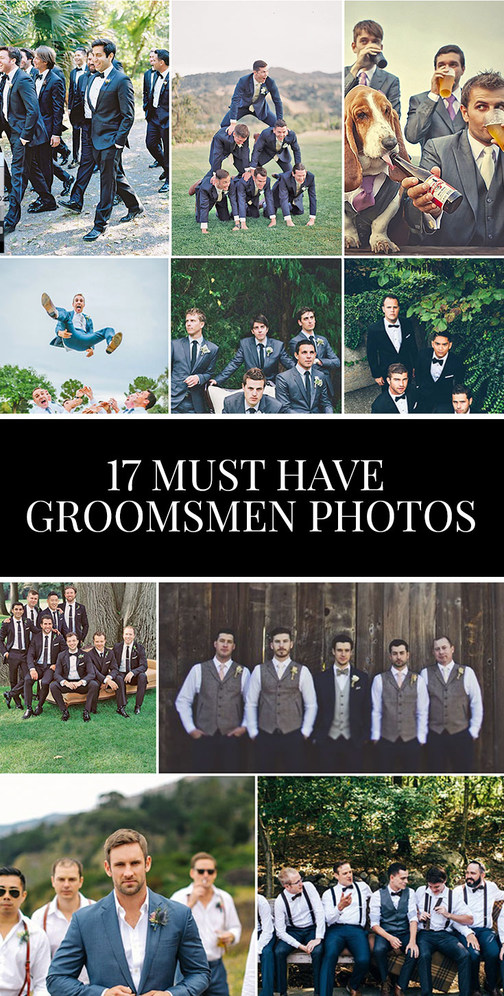 17 Must have Groomsmen Photos