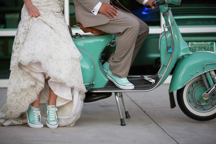Wedding Converse Trainers