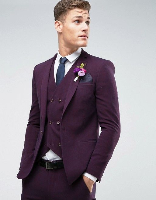 ASOS Purple Suit