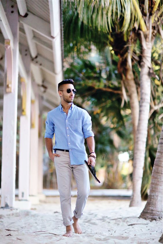 Beach Wedding Guest Outfits For Men